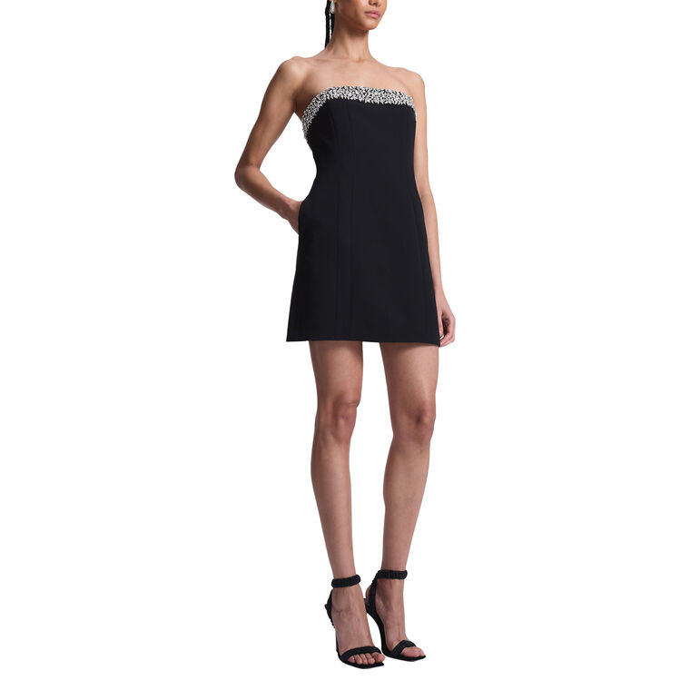 Elsie Strapless Embellished Mini Dress image number null