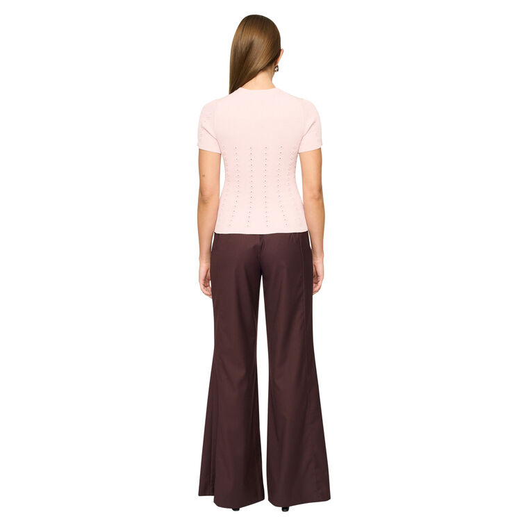 Lesina Short Sleeve Knit Top image number null