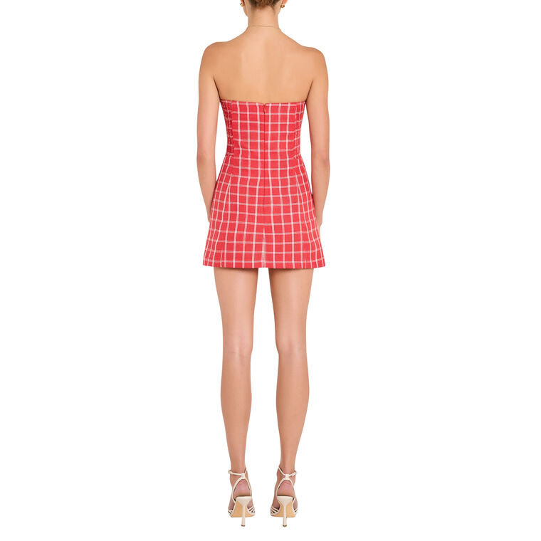 Daisy Strapless Mini Romper image number null