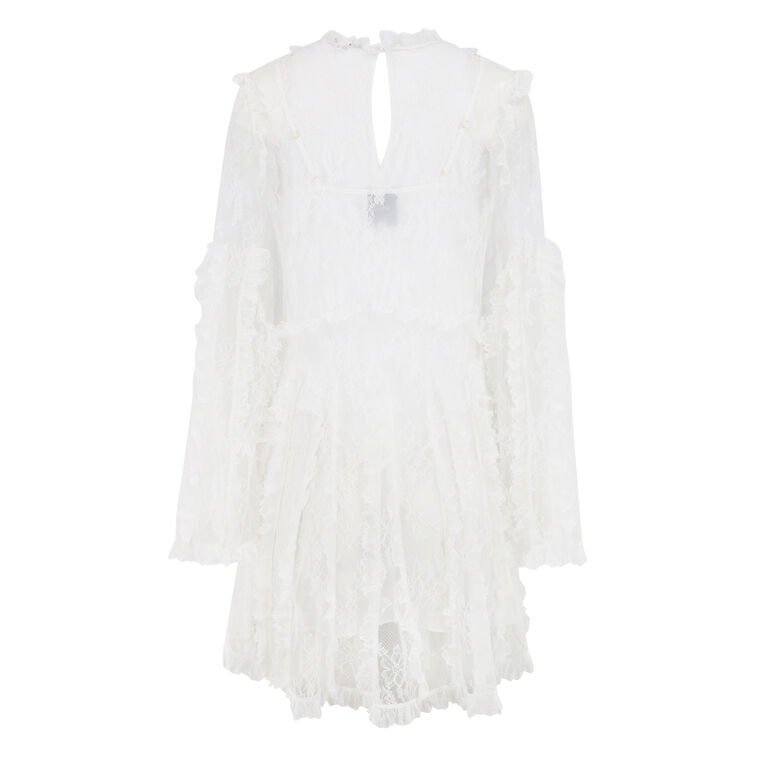Dorian Lace Long Sleeve Mini Dress image number null