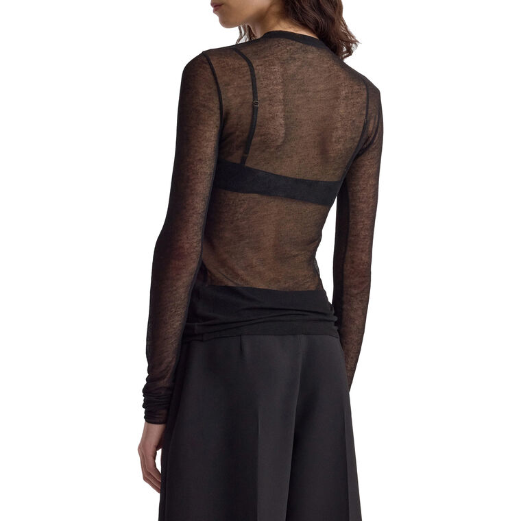 Elaine Gauze Jersey Long Sleeve Shirt image number null