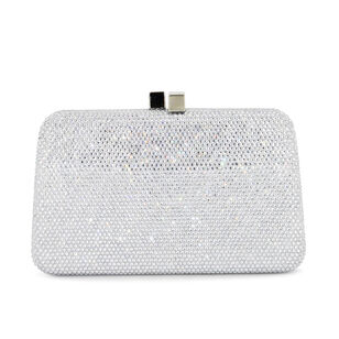 Celine Rhinestone-Embellished Clutch