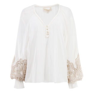Adelaide Embellished V-Neck Top