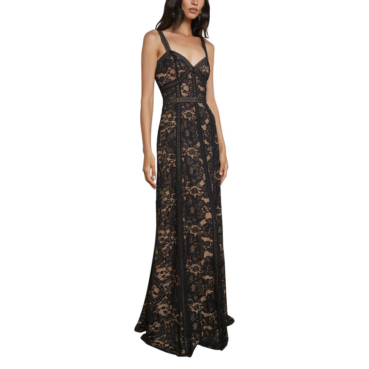 Avignon Lace Sleeveless Maxi Dress image number null