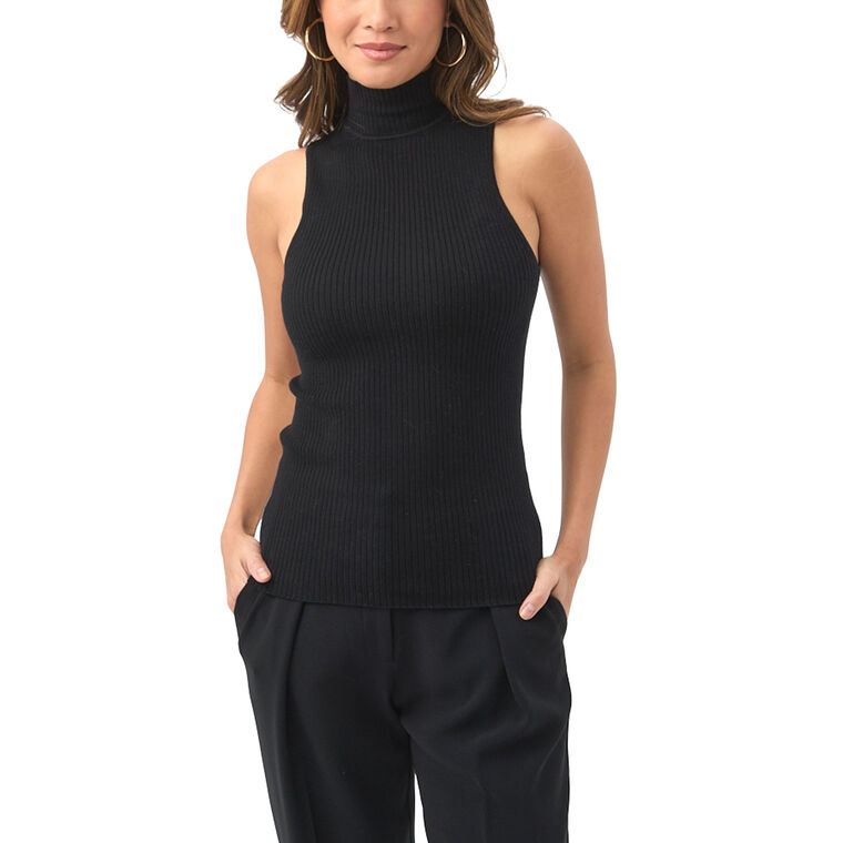 Westhampton Sleeveless Mockneck Pullover image number null