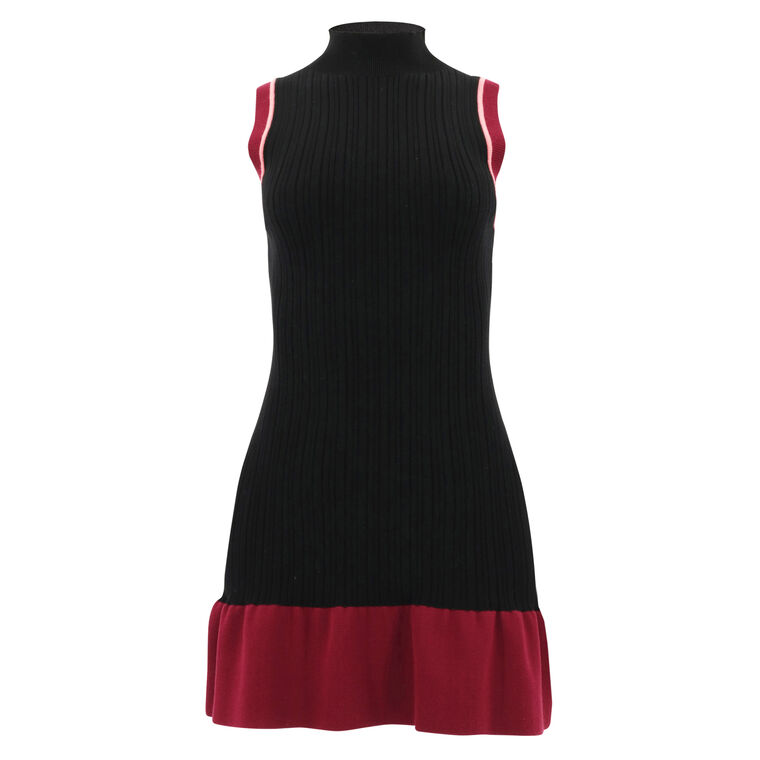 Cody Colorblock Mini Sweater Dress image number null