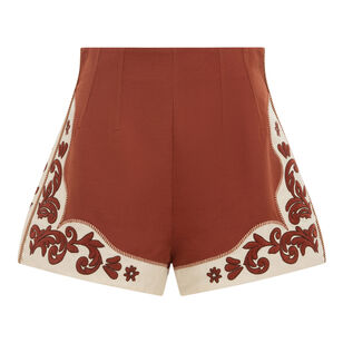 Duke Embroidered Short