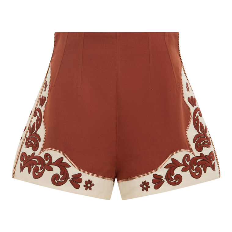 Duke Embroidered Short image number null