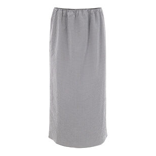 Tech Gingham Slip Skirt