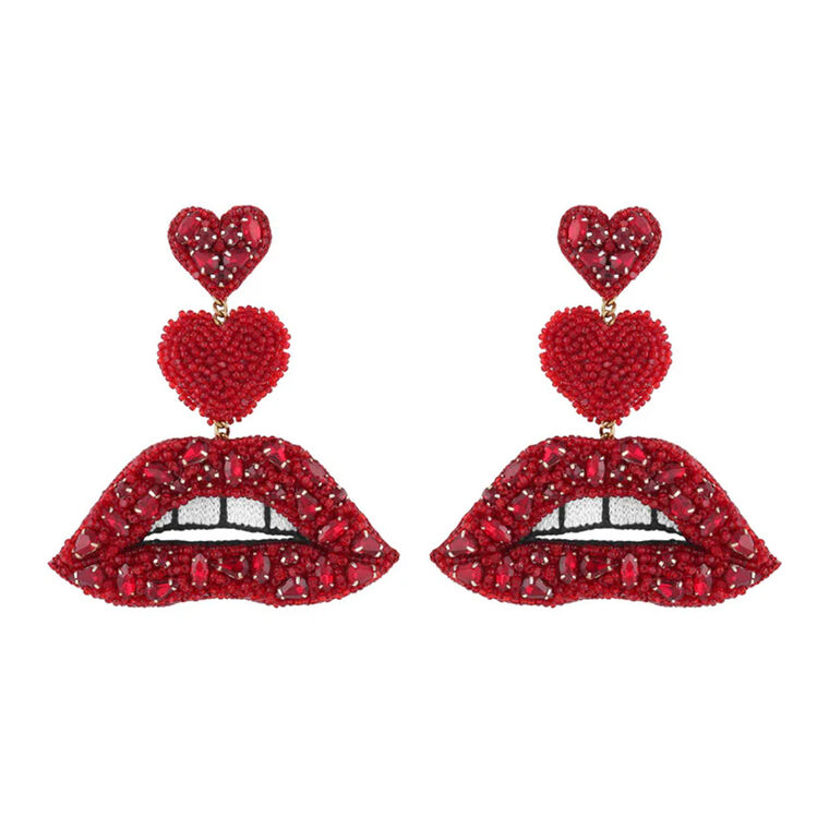 Lips Earrings image number null