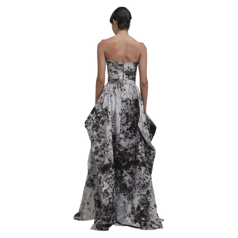 Sensacion Strapless Bustier Crop Top image number null