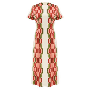 Hampton Reversible Short Sleeve Midi Dress