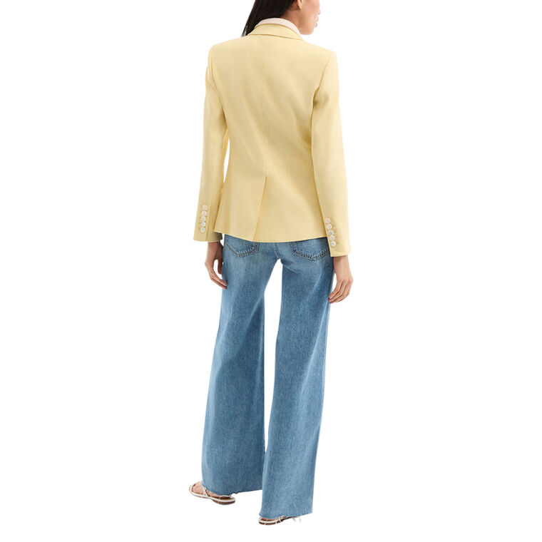 Miller Stretch-Linen Dickey Jacket image number null