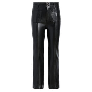 Vegan Leather Dorothea Kick Flare Pant