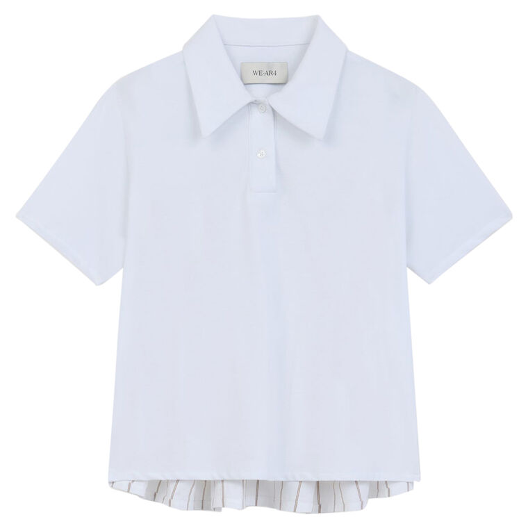 The Media Short Sleeve Polo Top image number null