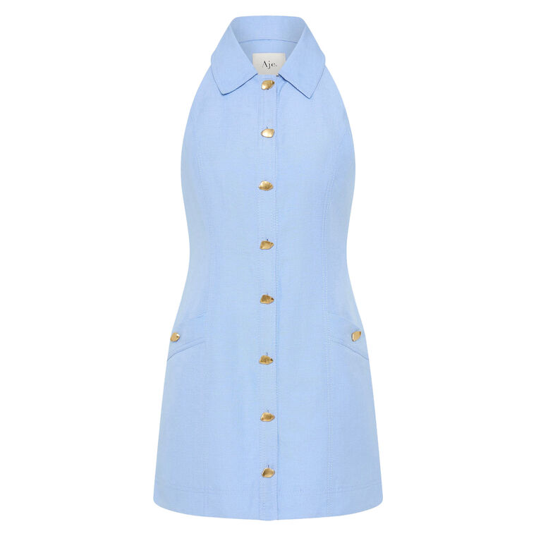 Angela Halter Mini Dress image number null