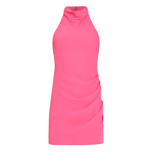 Chantel Sleeveless Halterneck Mini Dress