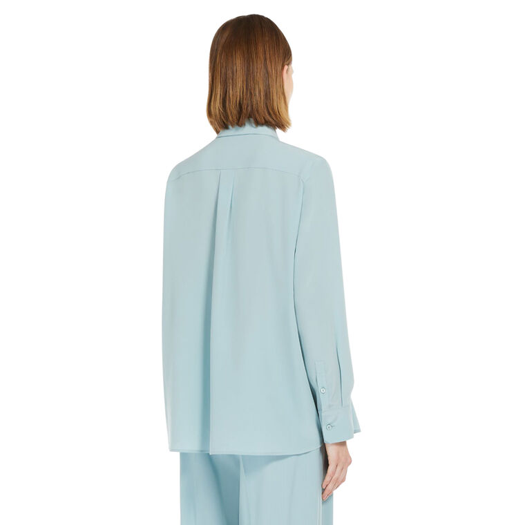 Relaxed-Fit Almina Silk Blouse image number null