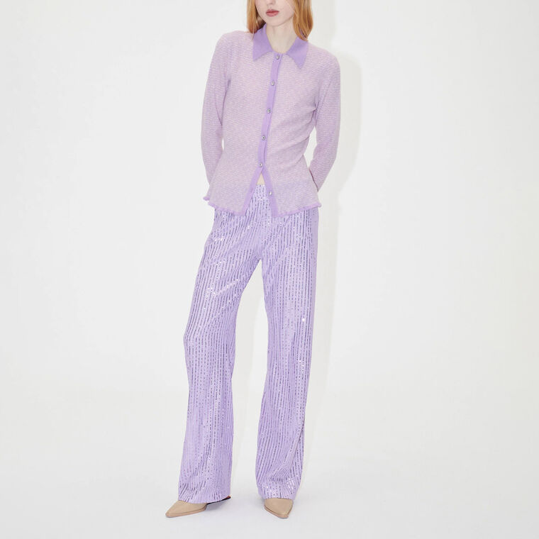 Markus Structured Sequin Pant image number null