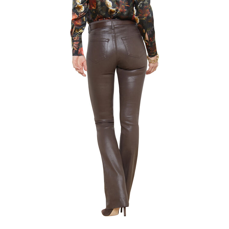 Ruth Coated Straight-Leg Jean image number null