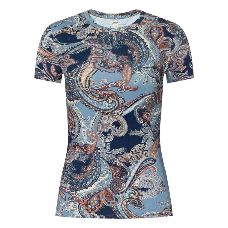 Ressi Short Sleeve Crewneck Fitted Tee image number null