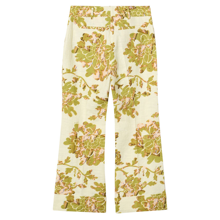 Hendrix Cropped Flare Pants image number null