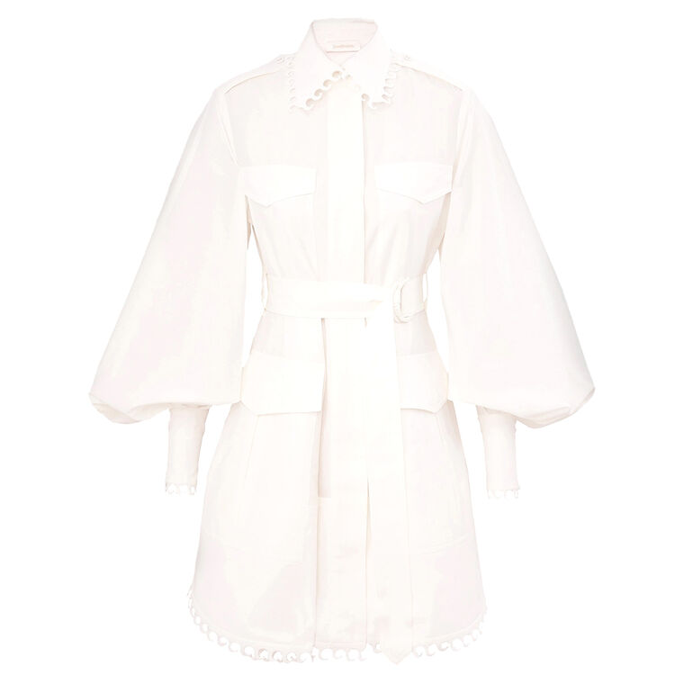 Illuminate Utility Mini Dress image number null