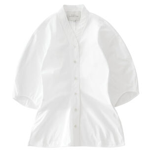 Curved Sleeve Top