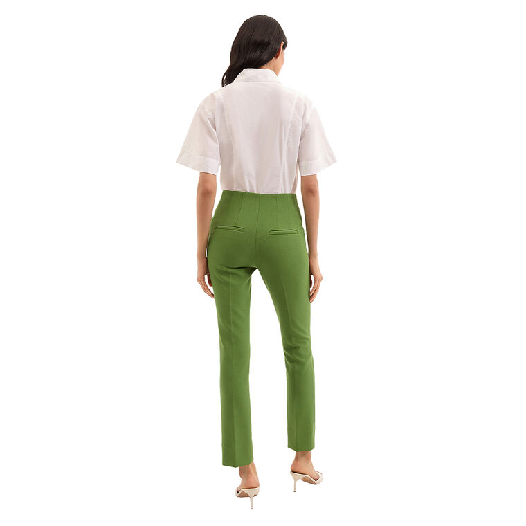 Kean Cropped High-Rise Pant image number null