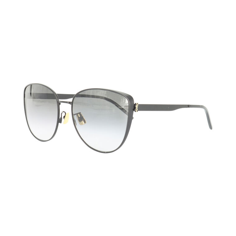 Round Cat-Eye Gradient Sunglasses image number null
