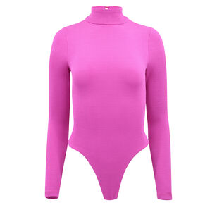 Knit Mock Neck Bodysuit