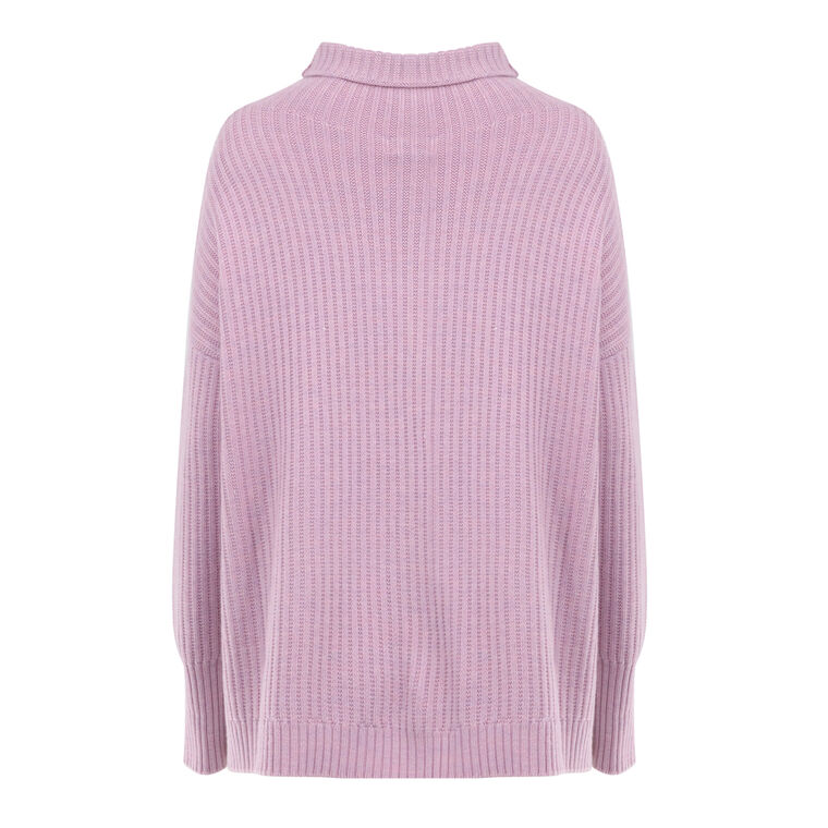 Everly Merino Wool Cowl Neck Sweater image number null