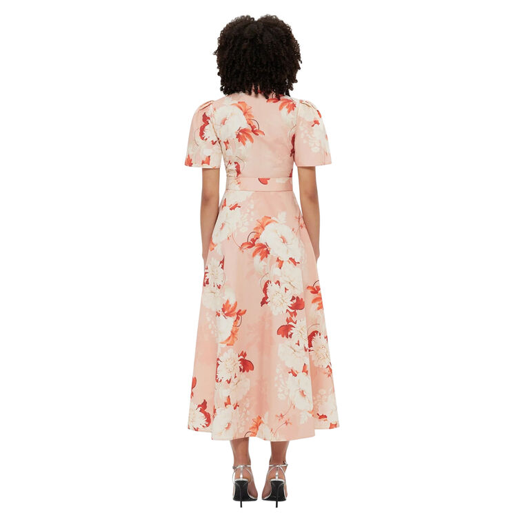 Bianca Short Sleeve Midi Dress image number null