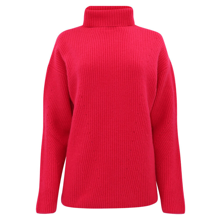 Airy Cashmere Silk Turtleneck image number null