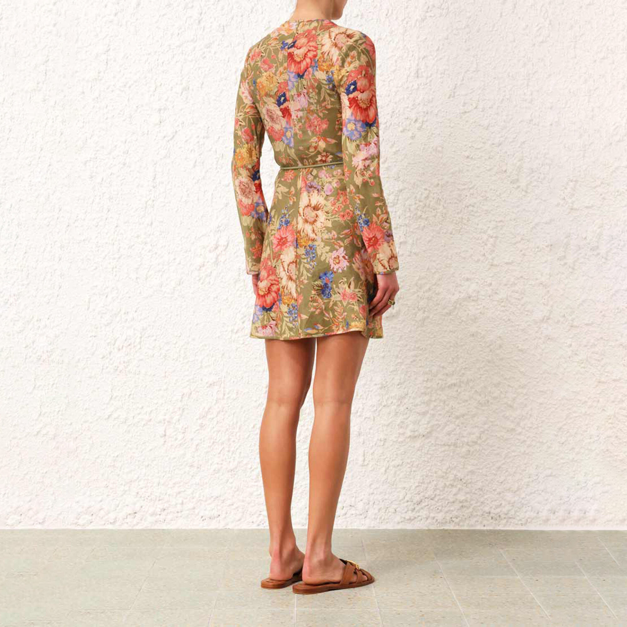 【Zimmermann】AUGUST BIAS MINI DRESS バイアス ミニドレス Zimmermann AUGUST BIAS MINI DRESS | REVERSIBLE