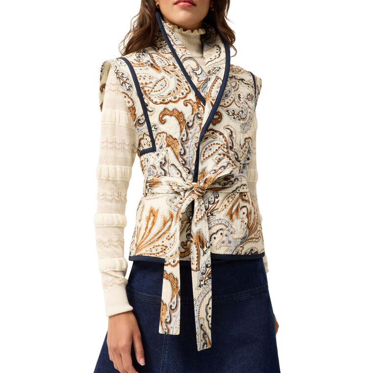 Bowie Quilted Vest image number null