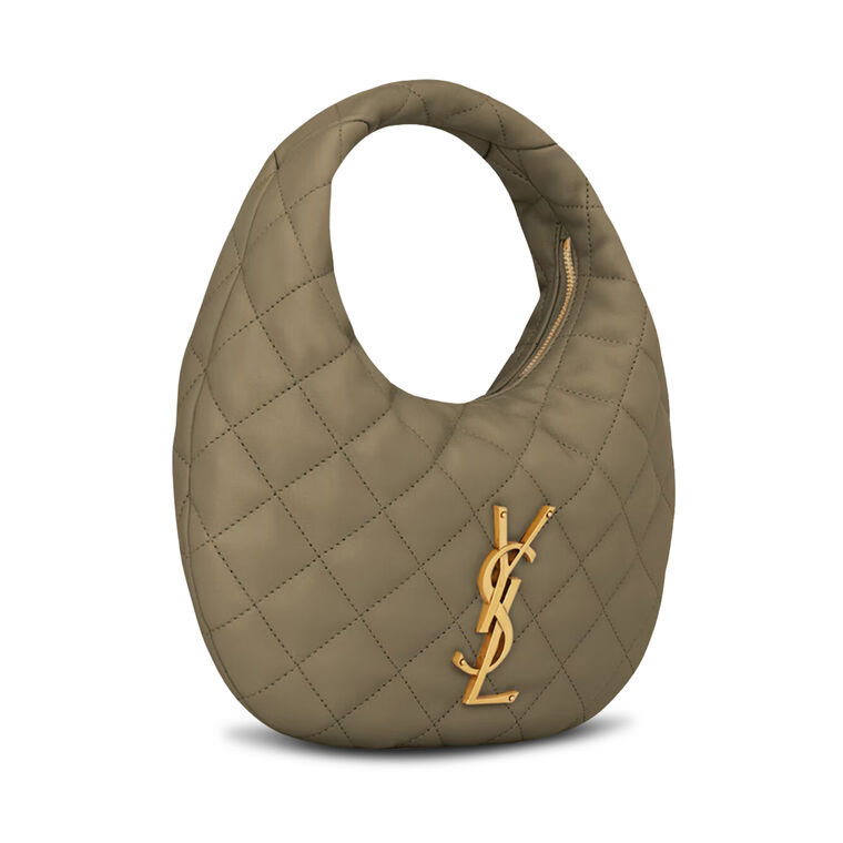 Icarino Quilted Hobo Bag image number null