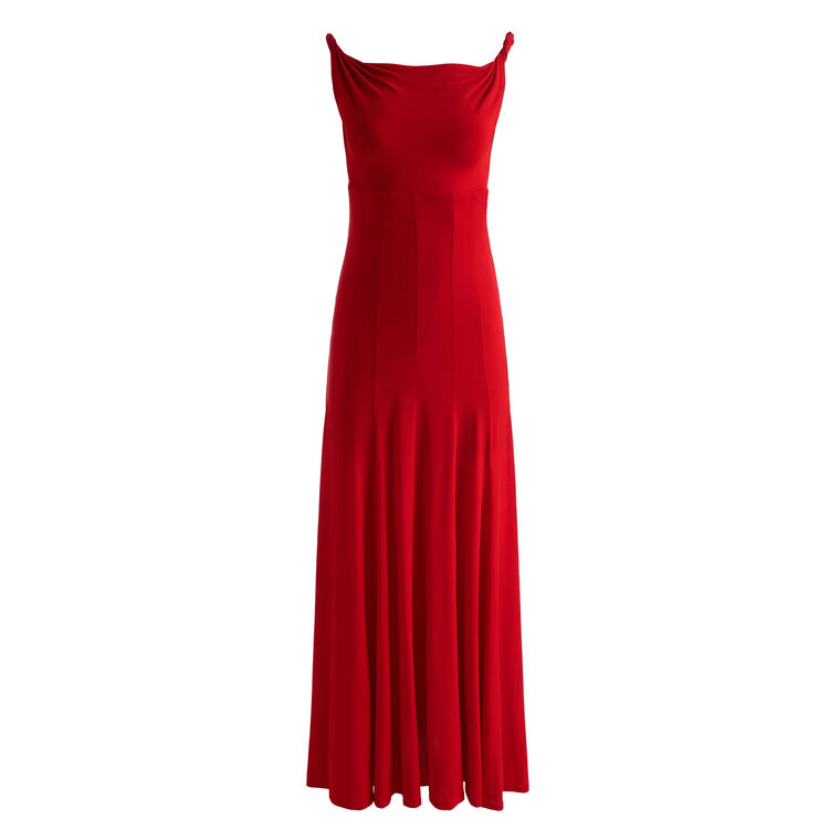 Noelia Twist Strap Maxi Dress image number null