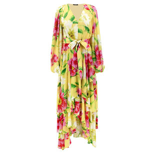 Courtney Floral Ruffled Maxi Dress