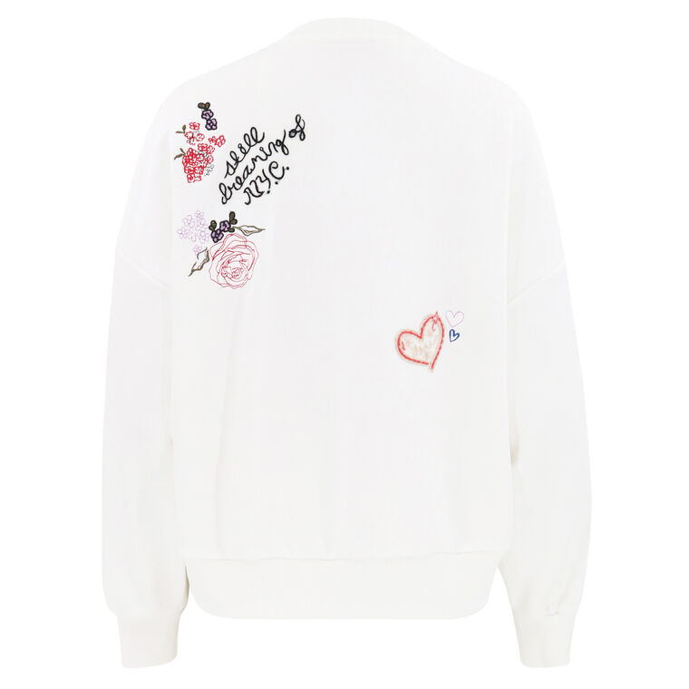 Daydream Doodles Embroidered Pullover image number null