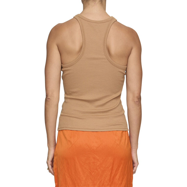 Dean Racerback Rib Knit Tank Top image number null