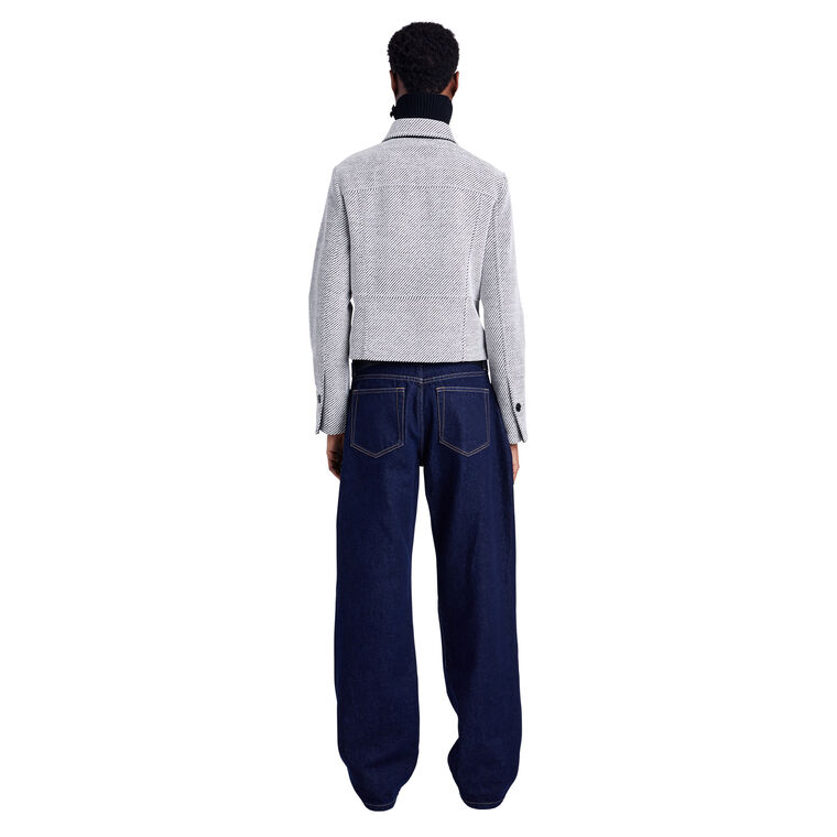 Colette Jacket in Soft Twill Coating image number null