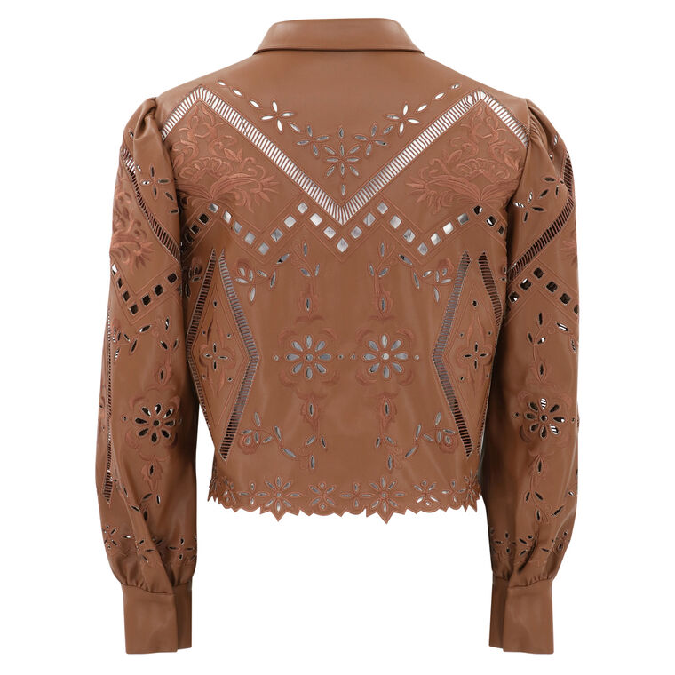 Alice Vegan Leather Jacket image number null