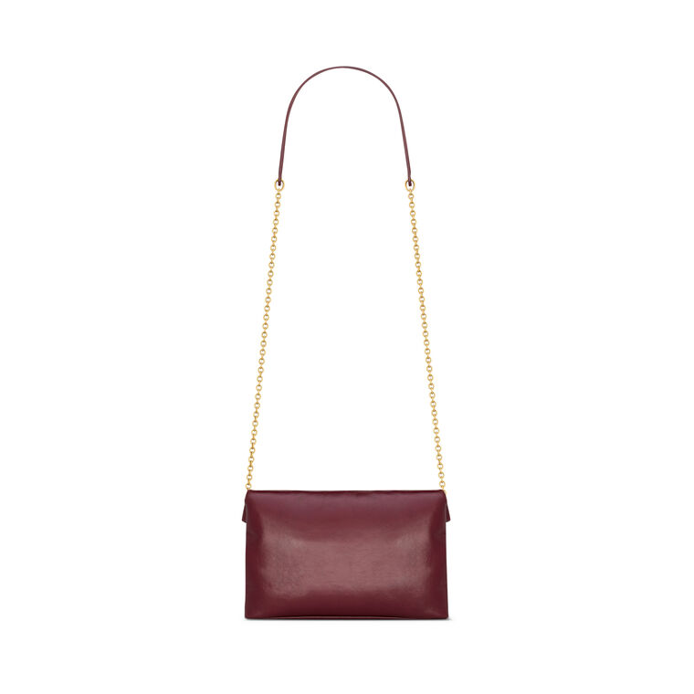 Cassandre Chain Pouch In Shiny Leather image number null