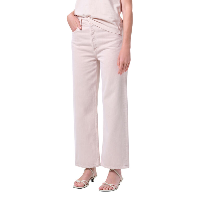 Ren High-Rise Cropped Wide-Leg Jean image number null