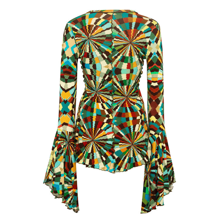 Hailey Kaleidoscope Knit Shirt image number null