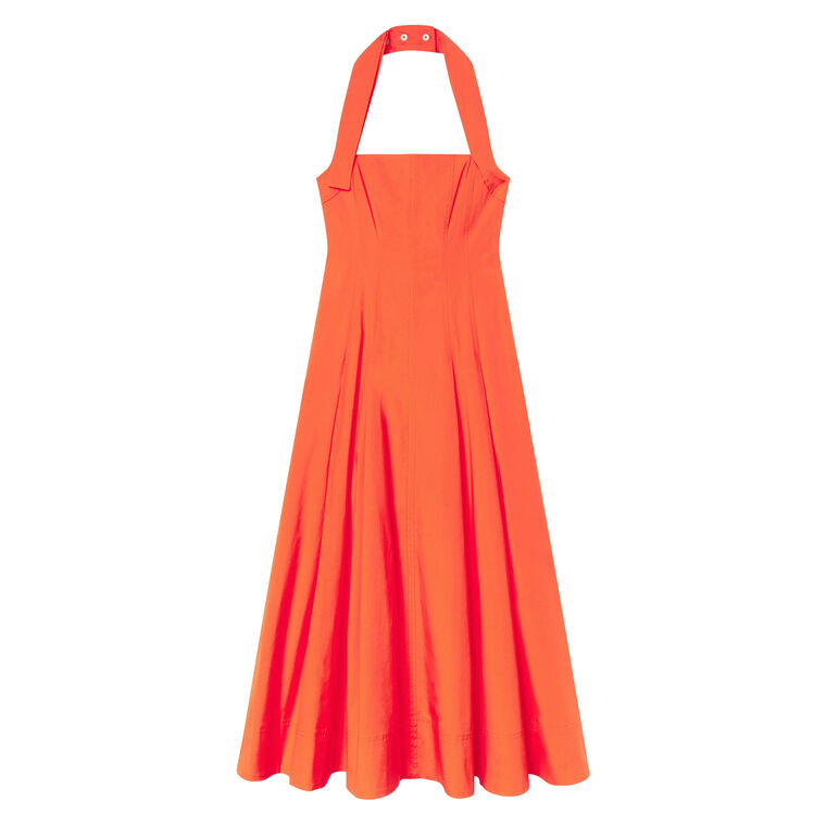 Natalie Stretch Cotton Midi Dress image number null