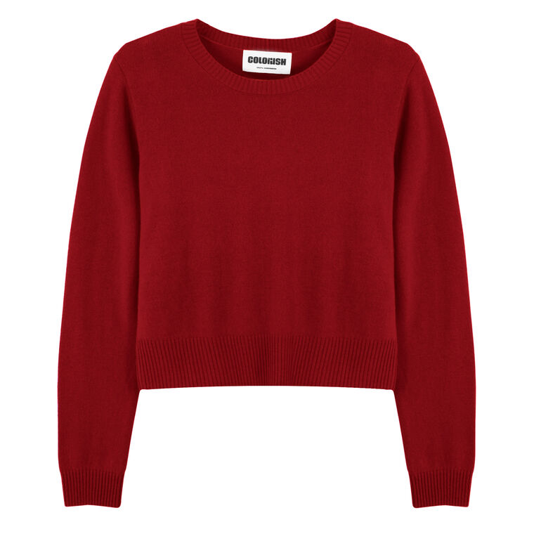 Womad Little Crew Cashmere Sweater image number null