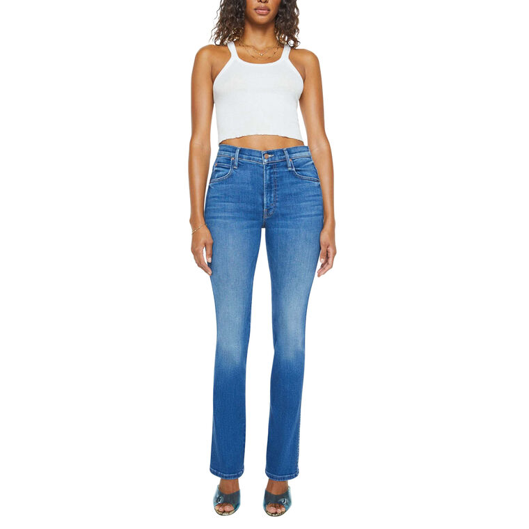 The Mid Rise Smokin Double Sneak Jean image number null