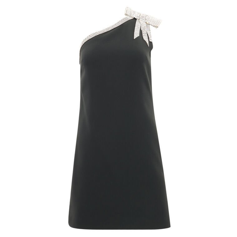 Crystal Short Dress in Crepe image number null
